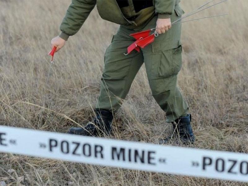 Stotnija deminerjev skrbi za odstranjevanje eksplozivnih sredstev v Sloveniji
