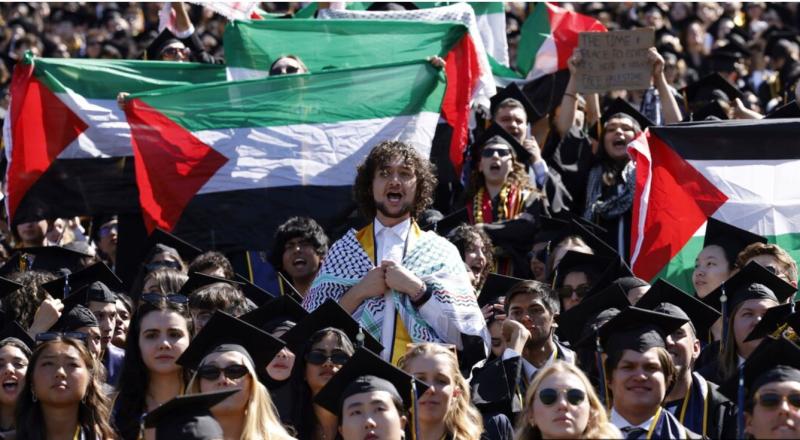 Protest študentov univerze v Virginiji zaradi Gaze: Zapustili podelitev diplom