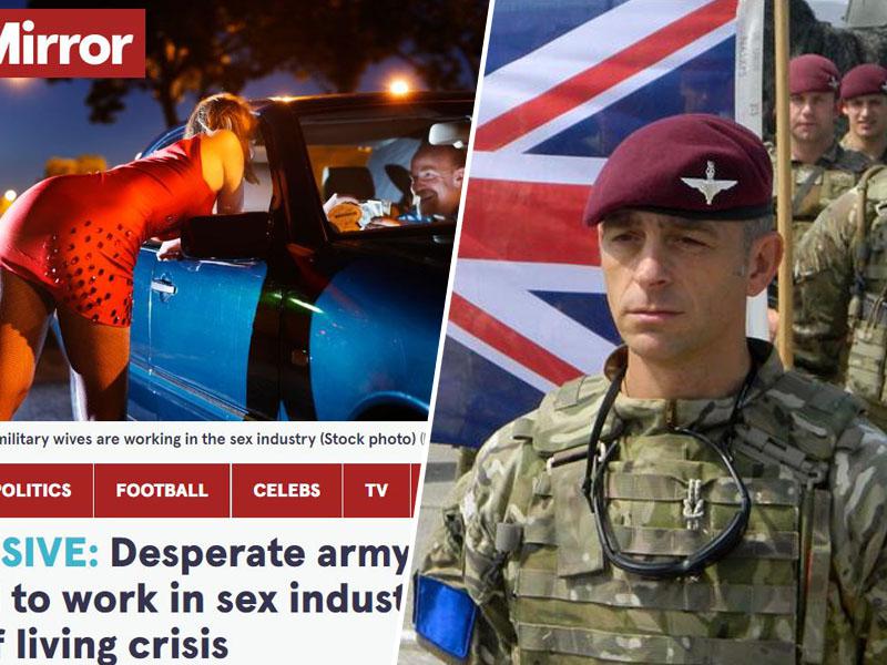 Raziskava: Šopiri se v vlogi »velike sile«, obupane žene vojakov pa so zaradi krize prisiljene delati - v seks industriji