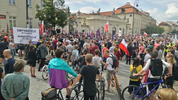 Na Poljskem protesti proti reformi sodstva