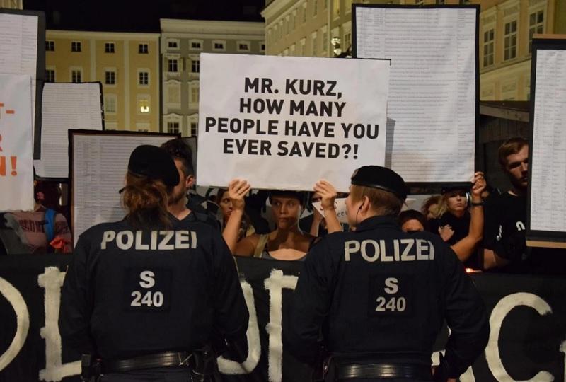 V Salzburgu demonstracije proti vrhu EU