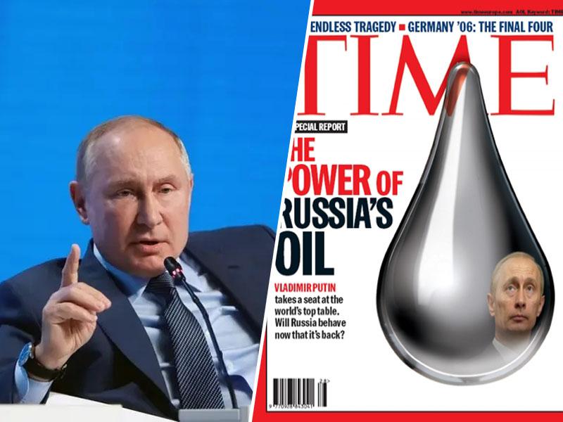 Putin: Naftne sankcije so za Evropo »gospodarski samomor« po naročilu »ameriških gospodarjev«!