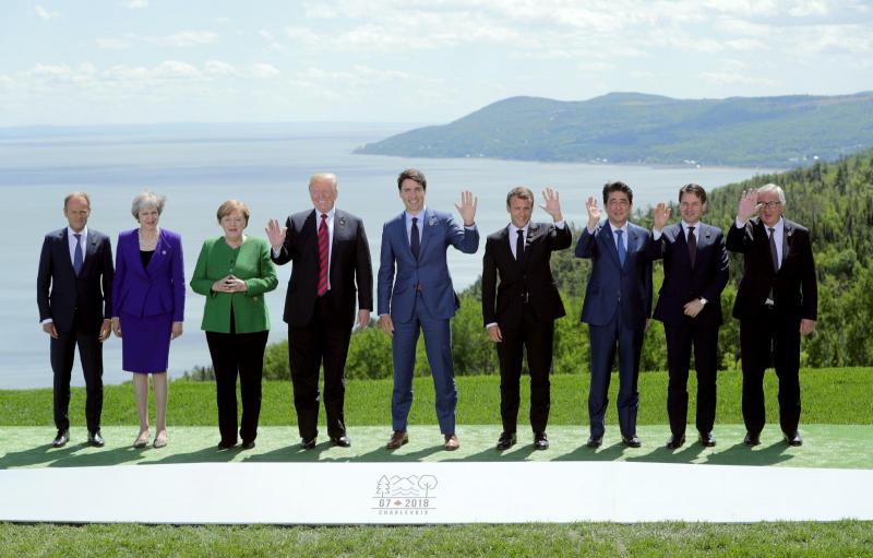 Skupina G7 razpravljala o enakosti spolov, glede carin brez napredka 