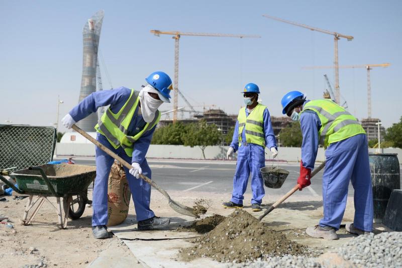 Amnesty: Delavci v Katarju več mesecev niso prejeli plačila