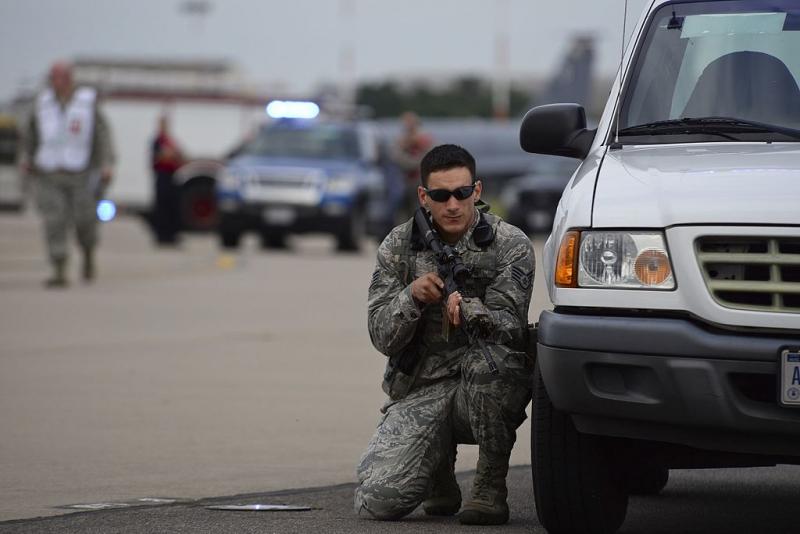 Varnostni incident v ameriškem oporišču v Veliki Britaniji