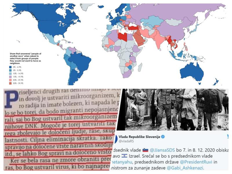Presenetljivo? Slovenija je del bolj rasističnega dela sveta in celo bolj nestrpna kot ZDA