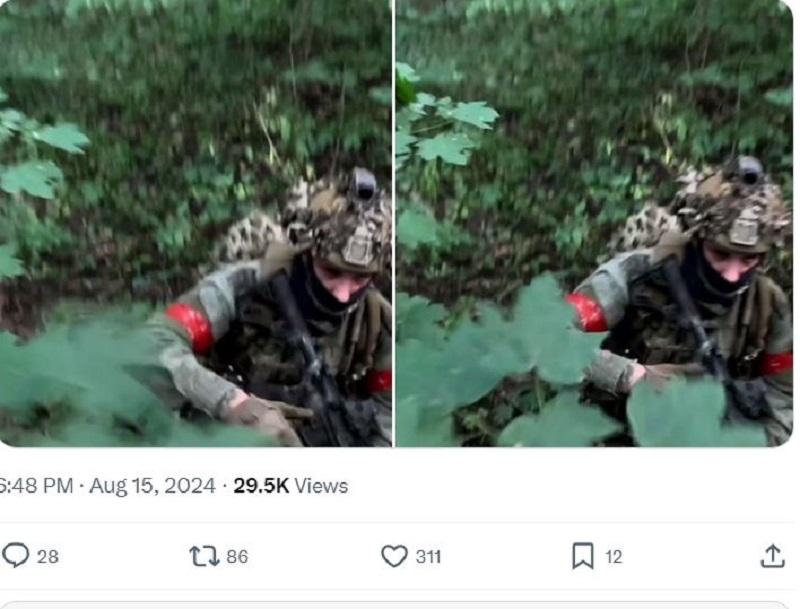 Perfidno: Vojaki »ukrorajha« se v Kursku izdajajo za Ruse, a kazen za to je huda: smrtna obsodba na licu mesta!