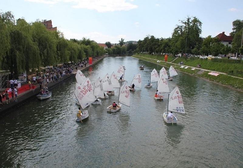 Danes na Ljubljanici jadralna regata dvojic za pokal Ljubljanskega zmaja