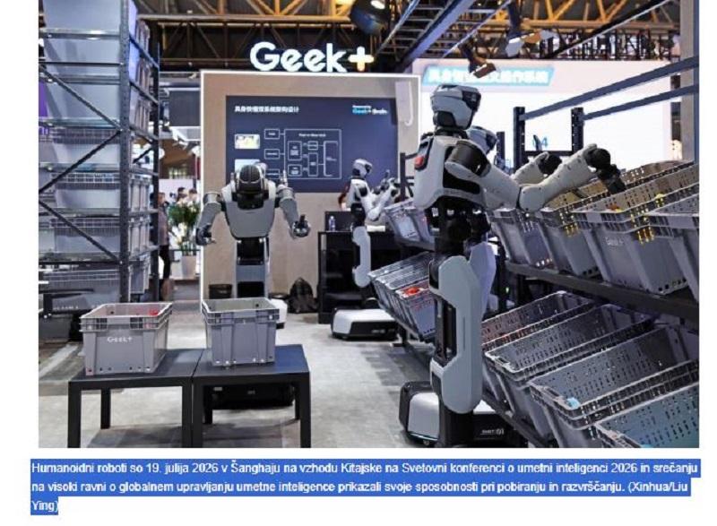Kitajski humanoidni roboti se soočajo s pravim preizkusom v tovarniškem okolju