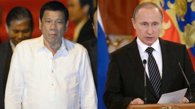 Duterte na obisk k svojemu vzorniku v Moskvo