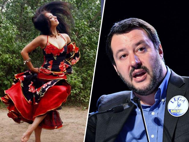 Matteo Salvini pripravlja dosje in popis za rešitev »romskega vprašanja« v Italiji