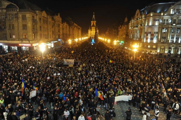 V Romuniji največji protesti od padca komunizma