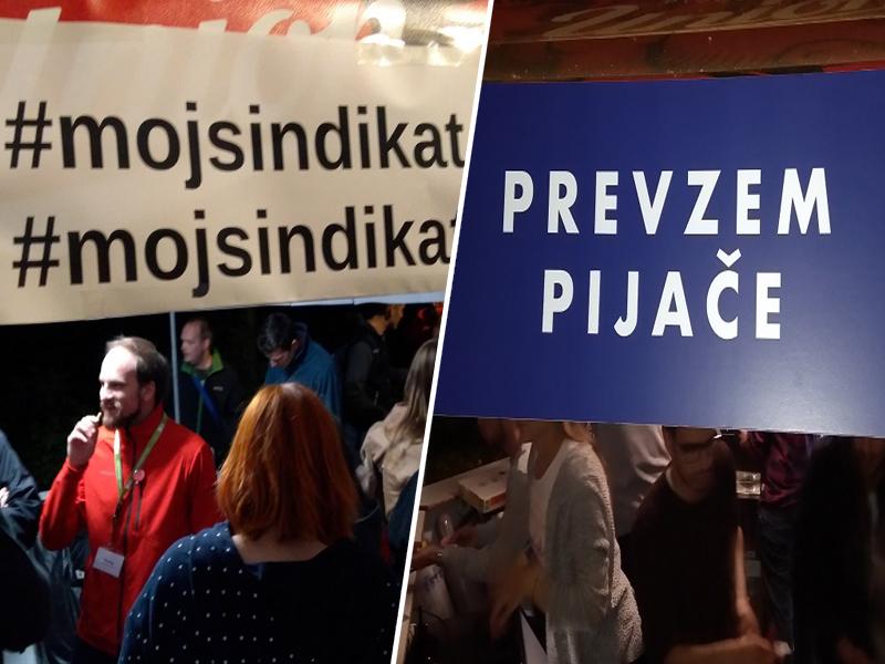 Prvi maj na Rožniku: veselo sindikalistično rajanje s kapitalističnim pridihom