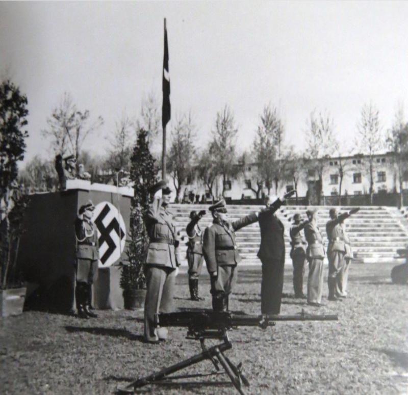 Na današnji dan, 20. aprila 1944 so slovenski domobranci prisegli na ljubljanskem stadionu, na Hitlerjev rojstni dan