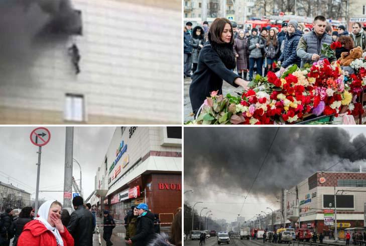 V Rusiji tragedija v tržnem centru, desetine mrtvih zaradi nedelujočih protipožarnih sistemov