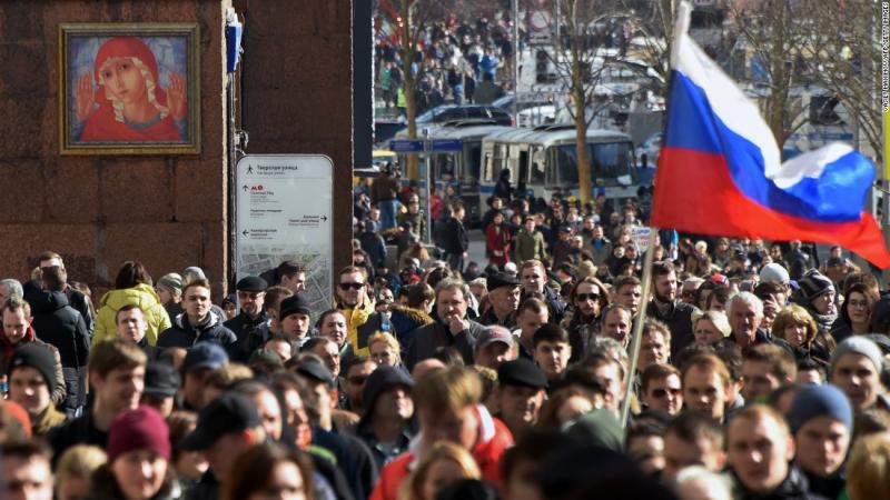 V Rusiji za danes napovedani množični protesti