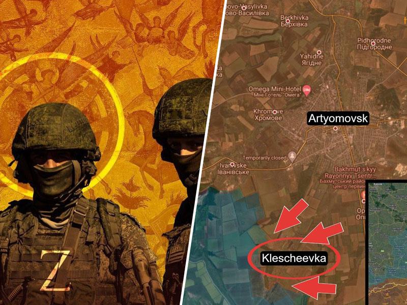 Ruska vojska osvobodila še eno ključno trdnjavo Donbasa: Padla tudi strateško pomembna Kleščejevka