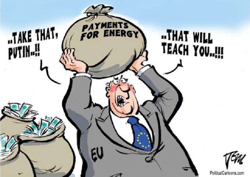 Groteskna nesposobnost Evropske komisije: Putin dosegel 20 milijard evrov proračunskega presežka, rubelj povozil evro!
