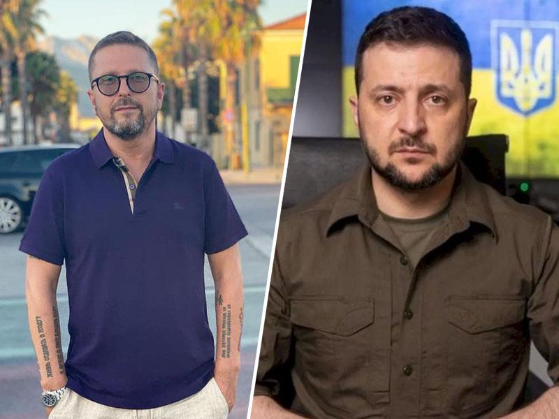Ukrajinski bloger Šarij obtožil Zelenskega, da je v Španiji organiziral poskus atentata nanj