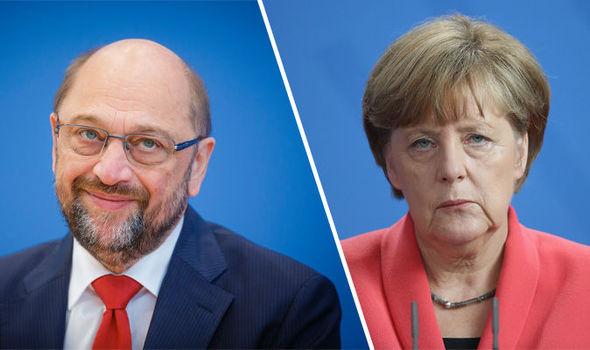 Merklova in Schulz drevi na edinem televizijskem soočenju pred volitvami