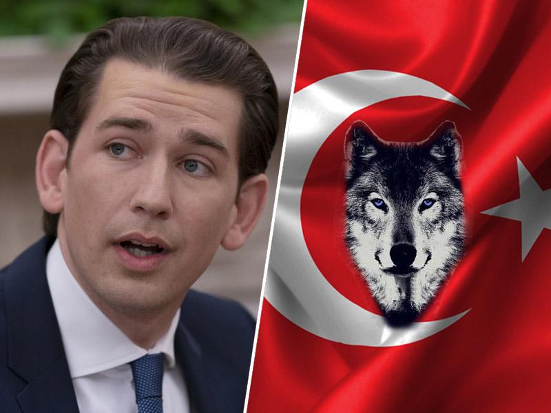 »Bojte se, Turki prihajajo«: grožnje avstrijskemu kanclerju zaradi prepovedi »volčjega pozdrava«