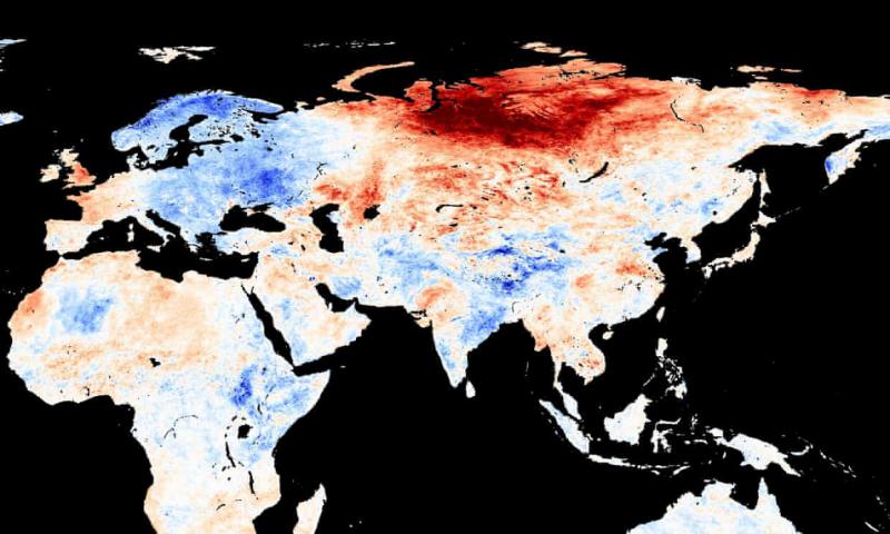 Vročinski val v Sibiriji napoveduje najtoplejše poletje 2020 v zgodovini