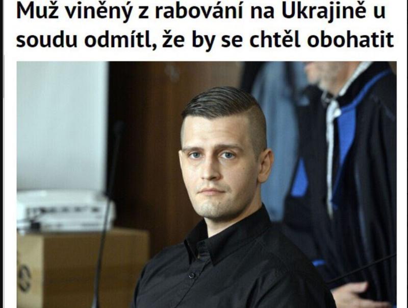 Zlatnina, srebrnina, nakit: Prostovoljcu ukrajinskih oboroženih sil na Češkem sodijo zaradi ropa v Buči