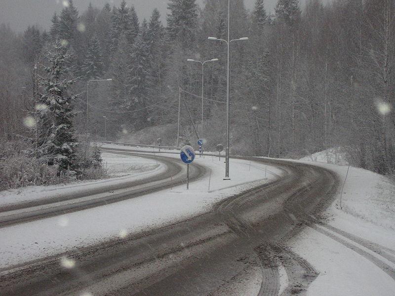 Danes predvidoma prvi sneg sezone do nižin, na cestah obvezna zimska oprema vozil