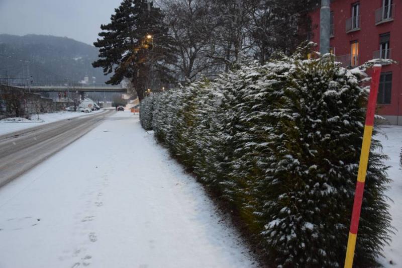 Vreme: Oblačno, ponekod bo občasno snežilo