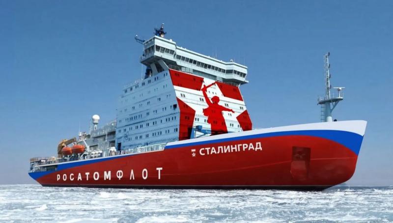 Putin zahteva hitro dokončanje gradnje dveh strateških ledolomilcev