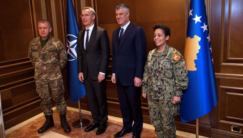 Stoltenberg v Prištini pozval Srbijo in Kosovo k pomiritvi