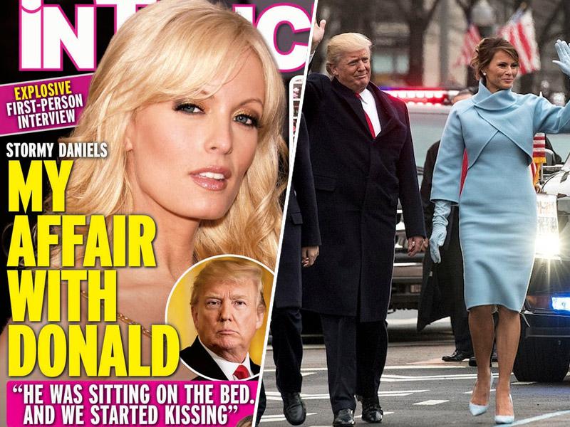 Porno igralka Stormy Daniels toži predsednika ZDA Donalda Trumpa