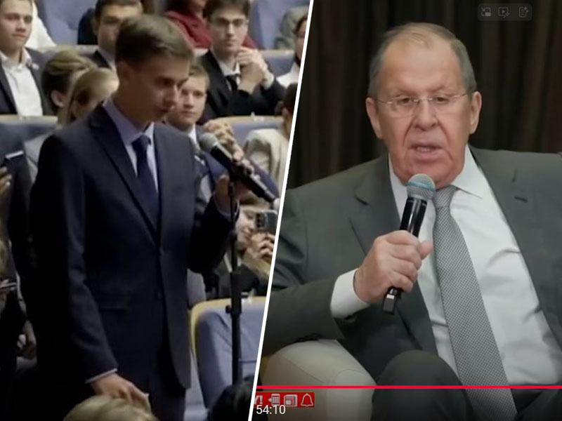 Ekskluzivno iz Moskve: Kako je slovenski študent Sergeju Lavrovu postavil vprašanje, ki ga uradna Slovenija ne upa!