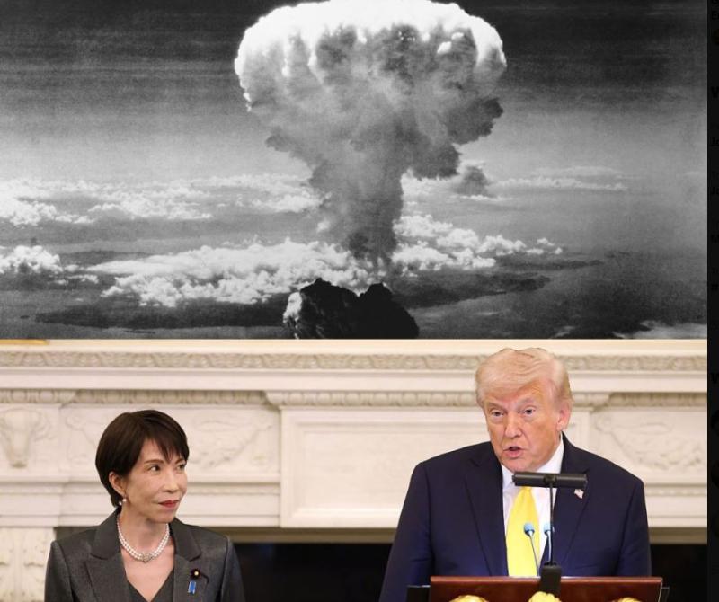 Kdo si upa povedati, kdo je odvrgel bombo: Nagasaki se upira premierki Japonske