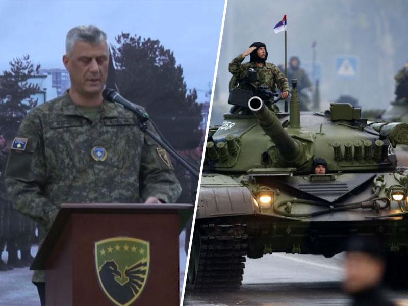 Srbija dobila legitimno tarčo: oblikovana je »nezakonita okupacijska oborožena formacija na področju Srbije«