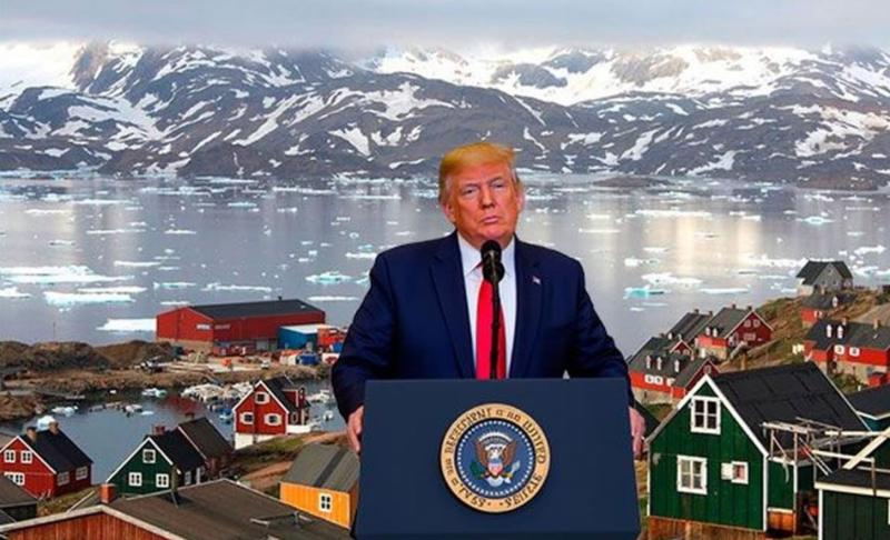 Kot kava in pena v kapučinu: Ameriški veleposlanik pri EU o Trumpovih skominah po Grenlandiji