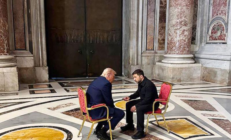 Trump Zelenskega pustil na cedilu: Odpotoval brez slovesa, objavljeno o čem sta se pogovarjala