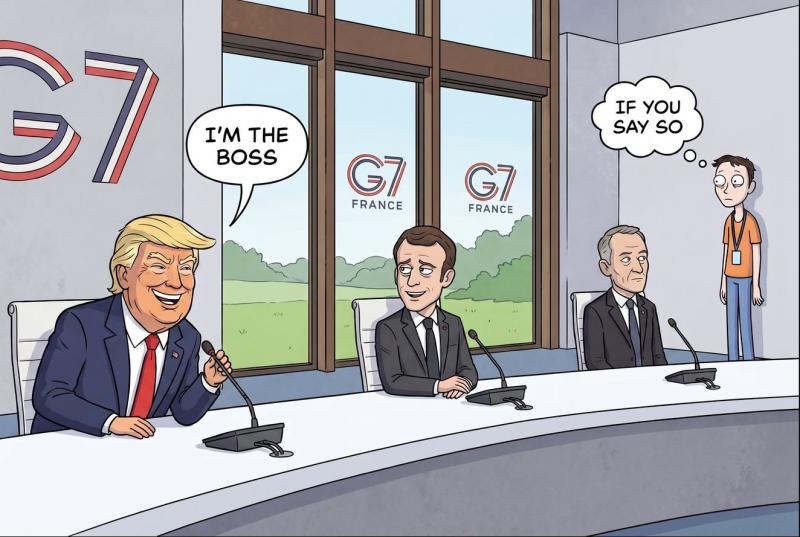 »Jaz tebi, ti meni« z vrha G7: Kakšno kupčijo je Trump ponudil EU (in kje se skriva Ukrajina)