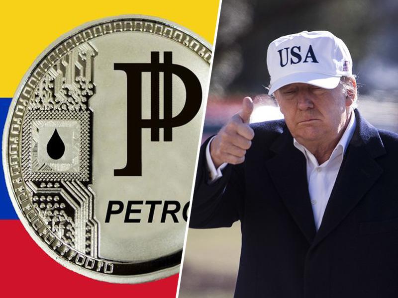 ZDA blokirale trgovanje z venezuelsko kriptovaluto petro
