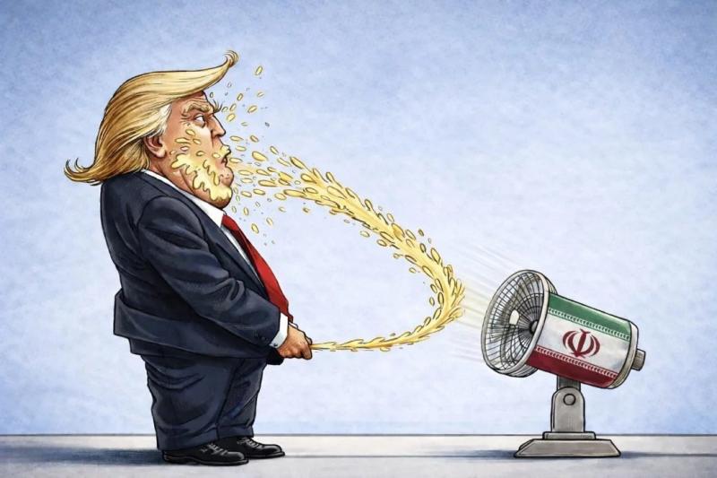 Trump pozval ladje, naj nadaljujejo plovbo skozi Hormuško ožino, Iran takoj zažgal ameriški tanker