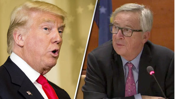 Juncker pri Trumpu, da bi preprečil trgovinsko vojno