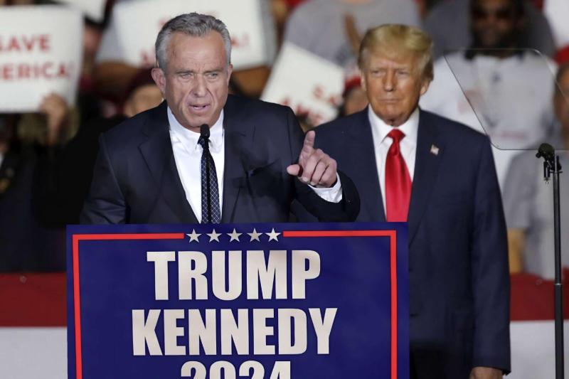 Nova težava za Kamalo Harris: Nekdanji demokrat Robert F. Kennedy mlajši podprl Donalda Trumpa!