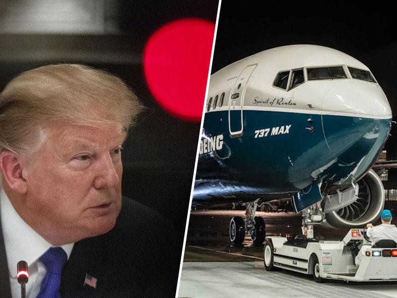 Nevarni Boeing 737 MAX 8 na tleh tudi v ZDA: Trump podpisal izvršni ukaz o prizemljitvi