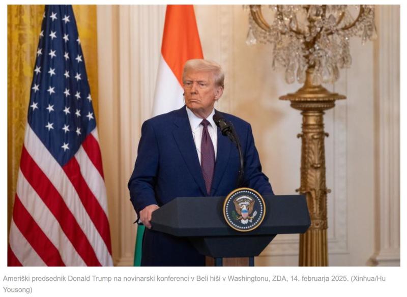 Trump: Ukrajina bi se morala takoj strinjati s Putinovim predlogom za pogovore