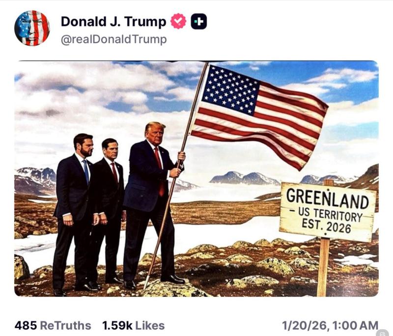 Danska zavrača Trumpova »pogajanja« o Grenlandiji