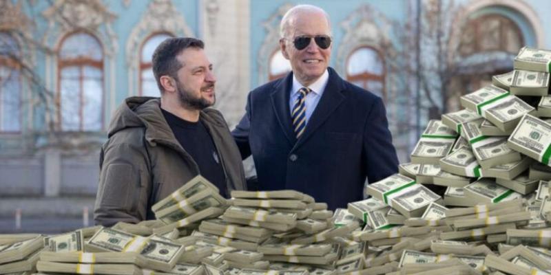 »4,4 milijona dolarjev na minuto«: Ukrajini so ameriški davkoplačevalci dali veliko več, kot trdi Bidnova vlada