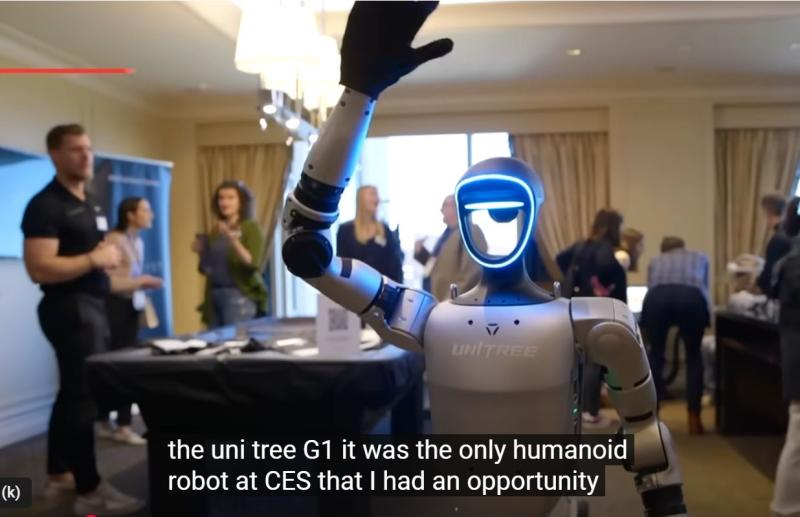 Na CES 2025 veliko pozornost pritegnili roboti