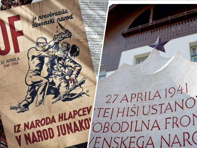 Dan upora v skladu s tradicijo: Uradne poslanice iz vrhov države, mazaško omalovaževanje v strankarskih medijih SDS