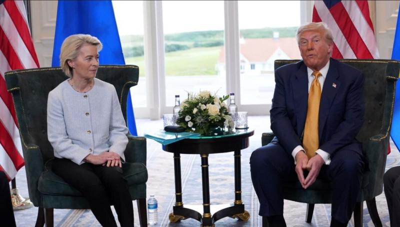 Porazen »dogovor«: Trump s šefico EK sklenil, da Evropejci plačamo 750 milijard $ za pregrešno drag ameriški plin!