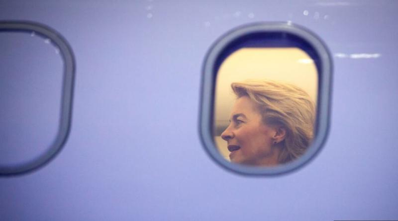 Moskva odgovorila na obtožbe »Financial Timesa«: Kaj se je zgodilo z letalom Ursule von der Leyen